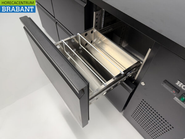HCB Backbar Bar Cooler 6 Schubladen 425 Liter 200,5 cm 230V Horeca – Bild 5