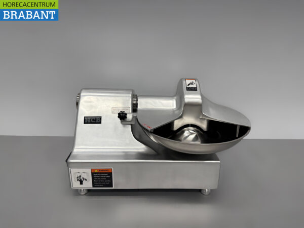 HCB Edelstahl Bowlcutter Kutter Fleischschneider Gemüseschneider 10 Liter 230V Horeca