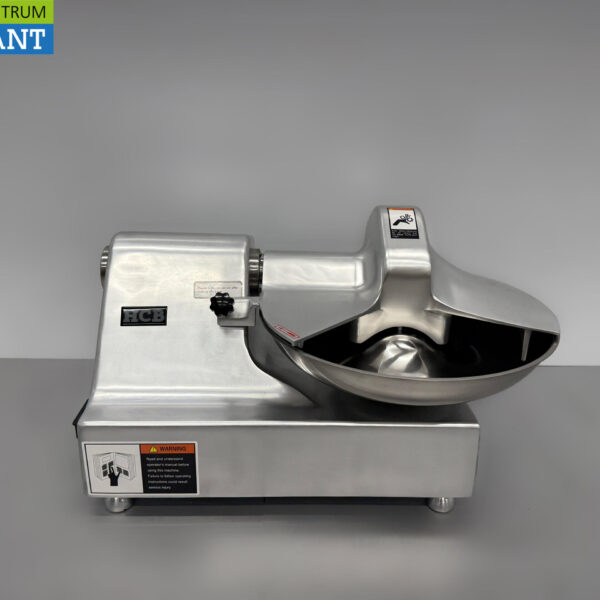 HCB Edelstahl Bowlcutter Kutter Fleischschneider Gemüseschneider 10 Liter 230V Horeca