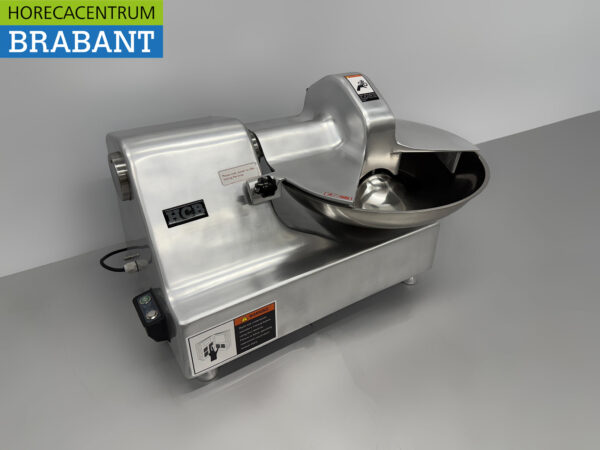 HCB Edelstahl Bowlcutter Kutter Fleischschneider Gemüseschneider 10 Liter 230V Horeca – Bild 2