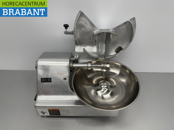 HCB Edelstahl Bowlcutter Kutter Fleischschneider Gemüseschneider 10 Liter 230V Horeca – Bild 4