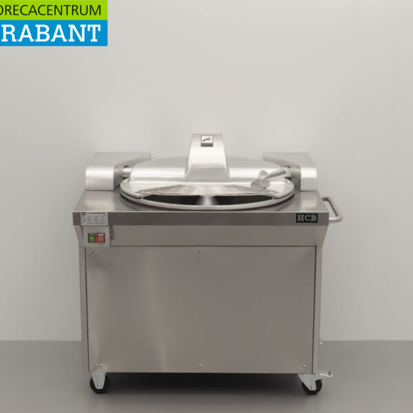 HCB Edelstahl Mobile Bowlcutter Kutter Fleischschneider Gemüseschneider 20 Liter 230V Horeca