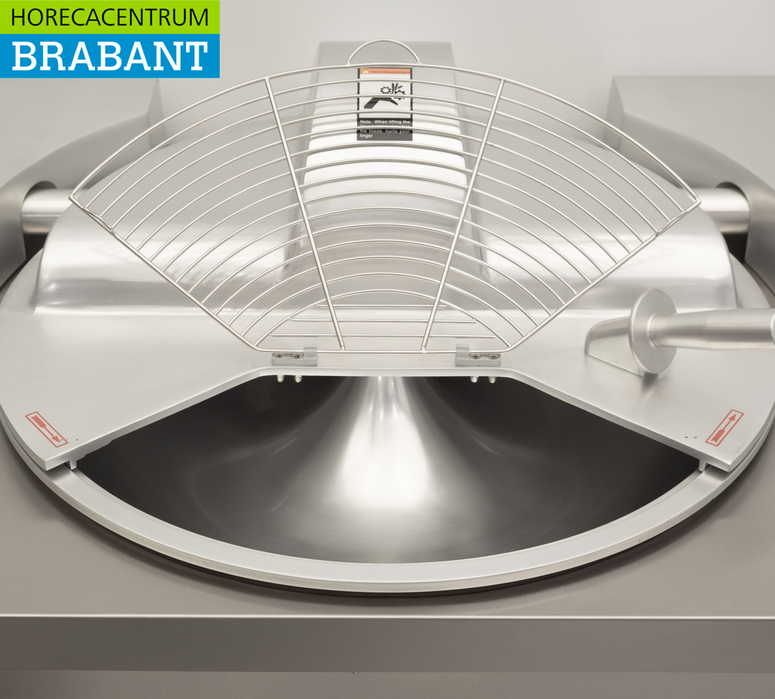 HCB Edelstahl Mobile Bowlcutter Kutter Fleischschneider Gemüseschneider 20 Liter 230V Horeca – Bild 5