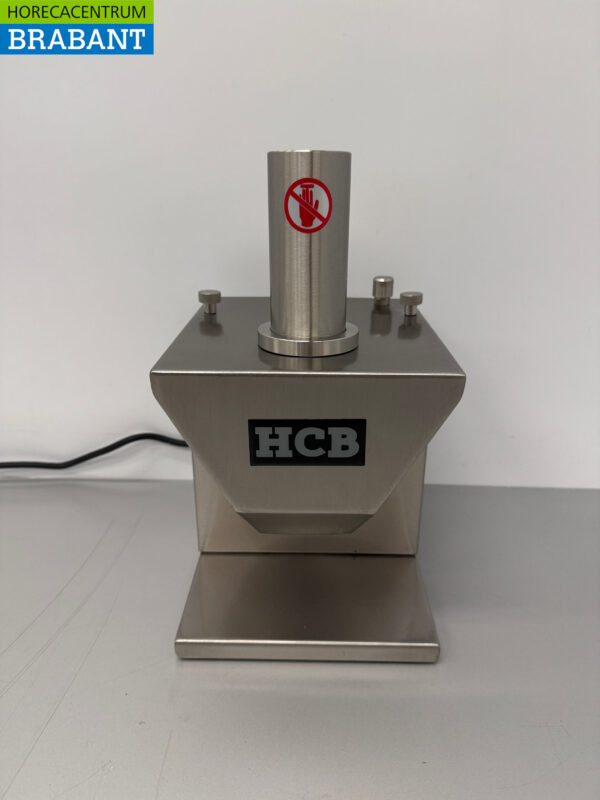 HCB Elektrische Wurstschneidemaschine aus Edelstahl Currywurstschneider 230V Horeca