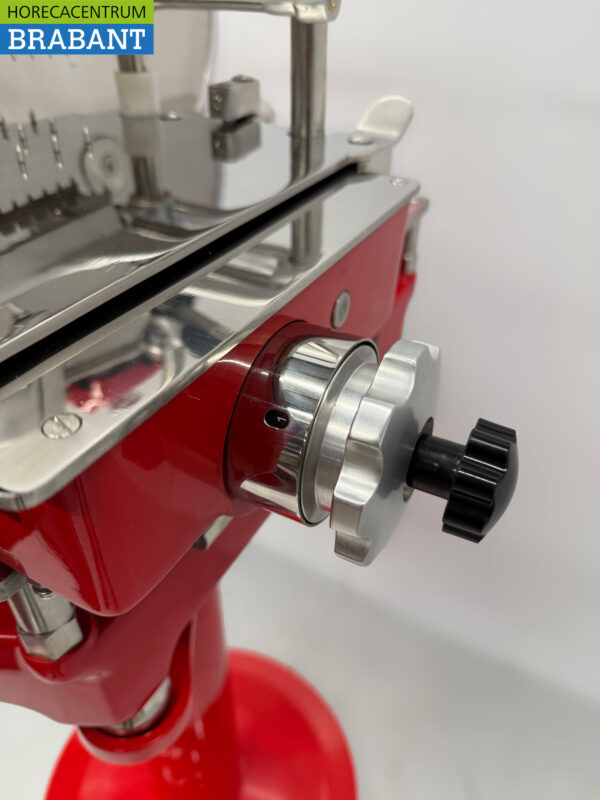HCB Manuelle Schwungradschneidemaschine 300 mm - Inkl. Sockel - Rot Gastronomie Metzgerei – Bild 8