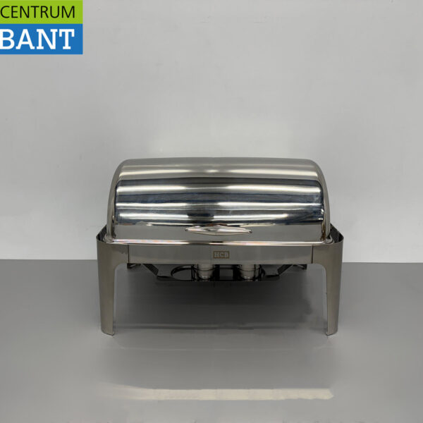 HCB Chafing Dish Rolltop aus Edelstahl - 9 Liter - 1/1 GN Catering