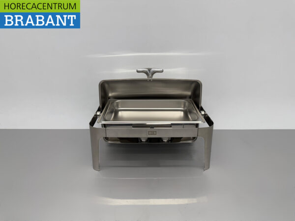 HCB Chafing Dish Rolltop aus Edelstahl - 9 Liter - 1/1 GN Catering – Bild 4