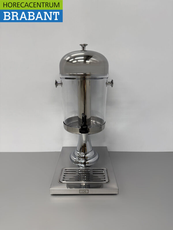 HCB Edelstahl-Saftdispenser - 8 Liter - Horeca