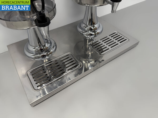 HCB Edelstahl-Saftdispenser - 2 x 8 Liter - Horeca – Bild 4
