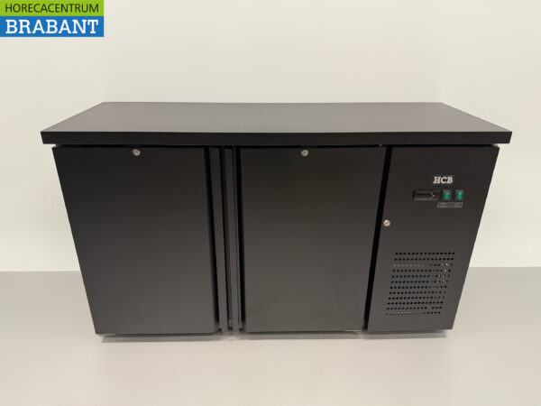 HCB Backbar Bar Cooler 2 Türen 280 Liter 146,5 cm 230V Horeca