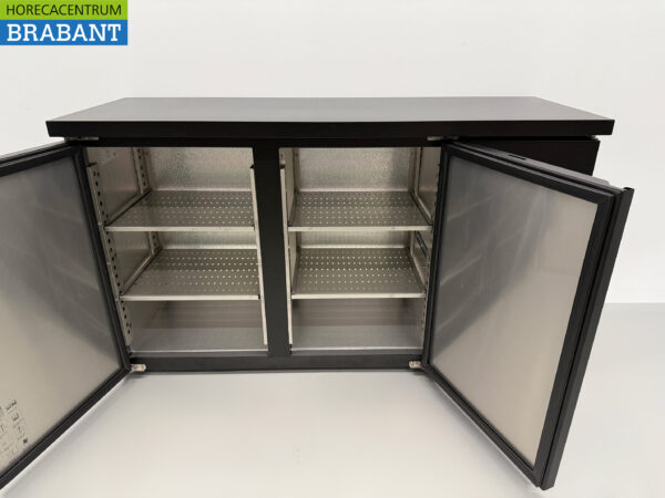 HCB Backbar Bar Cooler 2 Türen 280 Liter 146,5 cm 230V Horeca – Bild 4