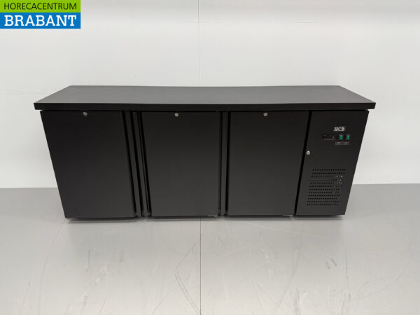HCB Backbar Bar Cooler 3 Türen 425 Liter 200,5 cm 230V Horeca