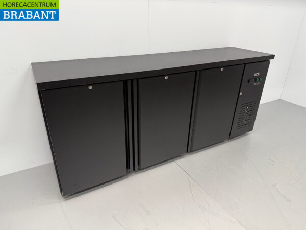 HCB Backbar Bar Cooler 3 Türen 425 Liter 200,5 cm 230V Horeca – Bild 3