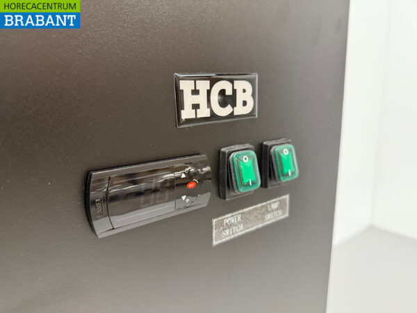 HCB Backbar Bar Cooler 3 Türen 425 Liter 200,5 cm 230V Horeca – Bild 6