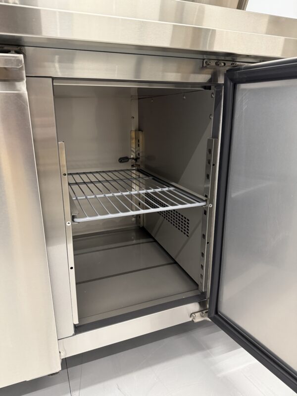 Edelstahl Saladette Saladiere Gekühlte Werkbank 179,5 cm 230V Horeca – Bild 6