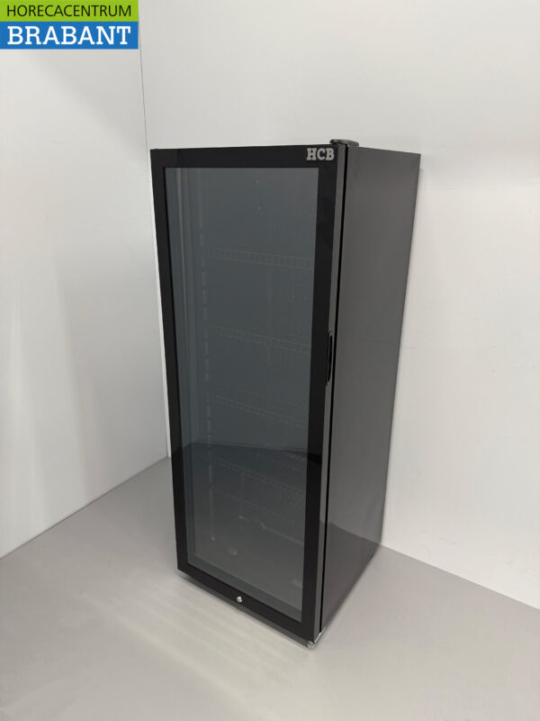 Glastürkühlschrank Getränkekühlschrank Glastür 248 Liter 230V Horeca – Bild 2