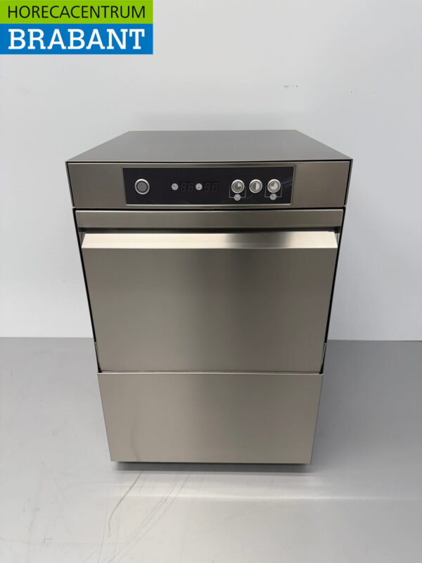 Edelstahl Asber Profi-line Gläserspüler Gläserspüler mit Ablaufpumpe und Seifenpumpen 230V Horeca