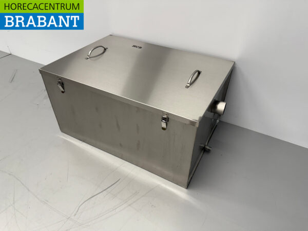 Edelstahl-Fettabscheider Fettabscheider 60 Liter Horeca – Bild 2