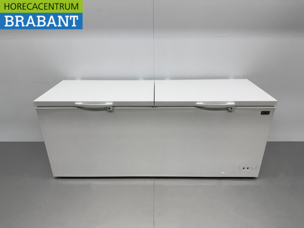 HCB Gefrierschrank Gefriertruhe mit Doppelscharnierdeckel 670 Liter 230V Horeca