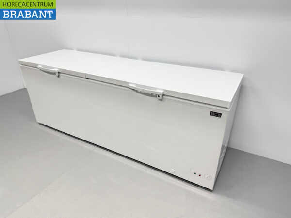 HCB Gefrierschrank Gefriertruhe mit Doppelscharnierdeckel 755 Liter 230V Horeca – Bild 2