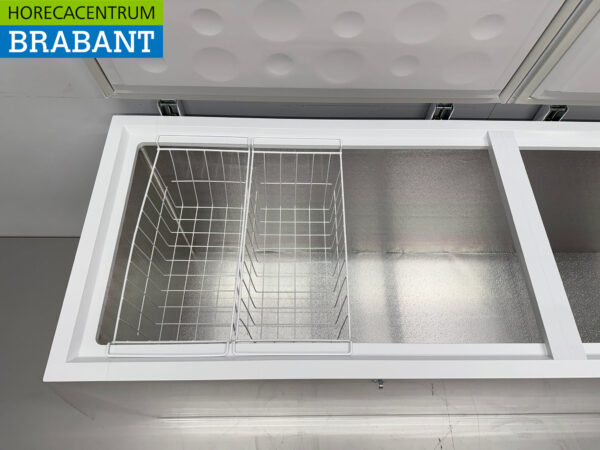 HCB Gefrierschrank Gefriertruhe mit Doppelscharnierdeckel 755 Liter 230V Horeca – Bild 5