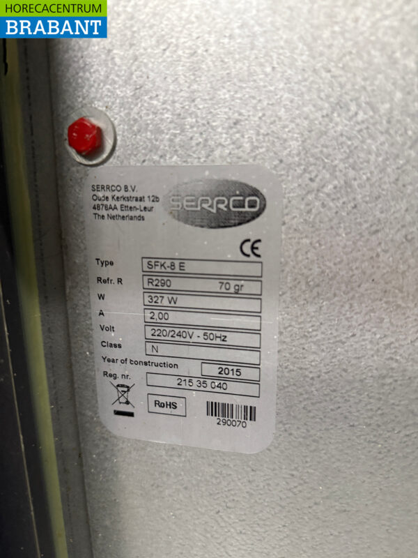 Serrco SFK-8E Fasskühler 135 cm 230V Horeca – Bild 5