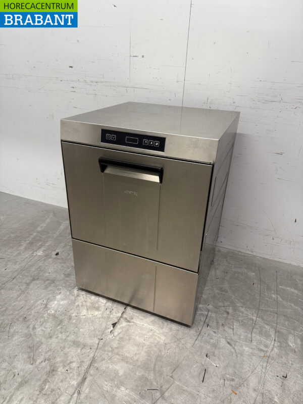 Edelstahl Smeg Geschirrspüler mit Ablaufpumpe 400V Horeca – Bild 2
