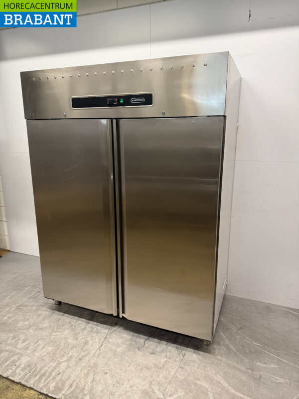 Maxxfrost Doppeltüriger Gefrierschrank aus Edelstahl 1300 Liter 230V Horeca – Bild 2