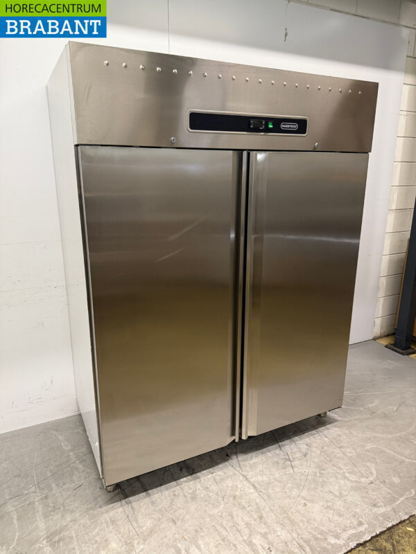Maxxfrost Doppeltüriger Gefrierschrank aus Edelstahl 1300 Liter 230V Horeca – Bild 3