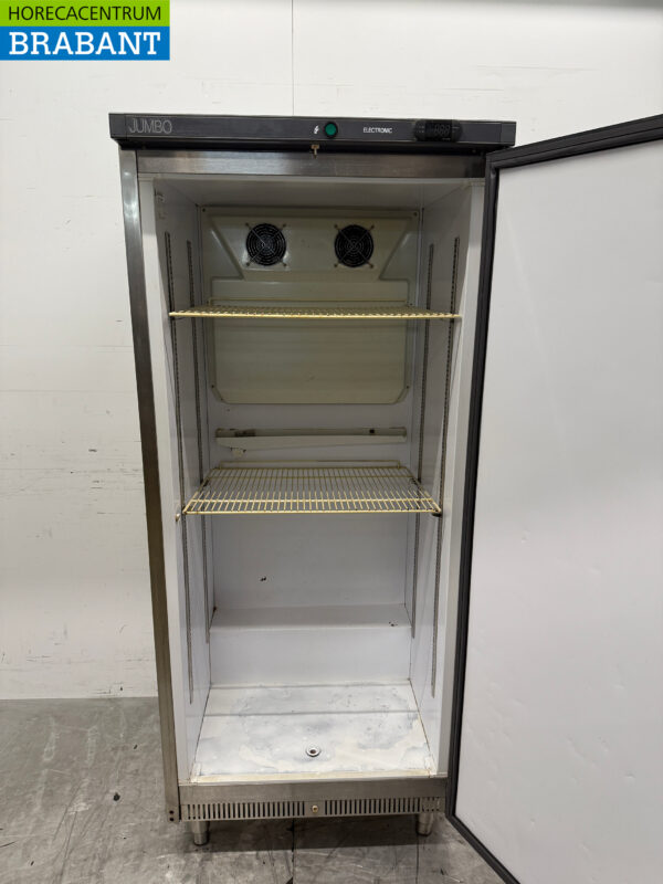 Edelstahl Jumbo-Kühlschrank 521 Liter 230V Horeca – Bild 4