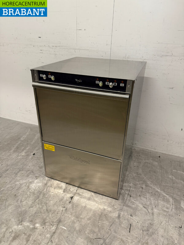 Whirlpool Geschirrspüler aus Edelstahl mit Ablaufpumpe 230V Horeca – Bild 2
