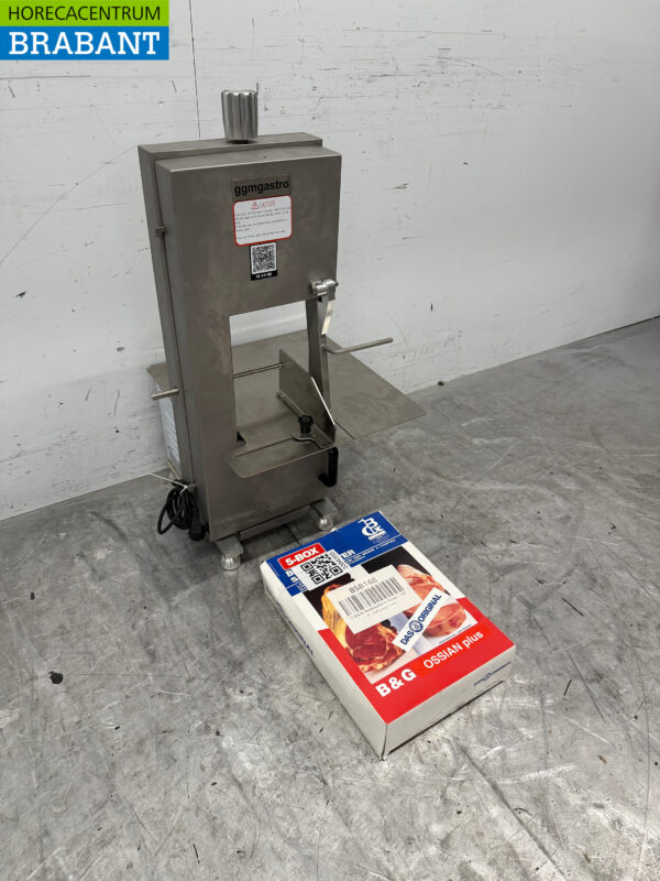 Edelstahl-Bandsäge Knochensäge 1650 mm 230V Metzgerei Horeca – Bild 3