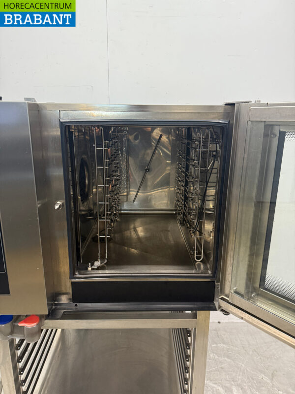 Zanussi Kombidämpfer aus Edelstahl mit Ständer 6 x 1/1 GN 400V Horeca – Bild 5
