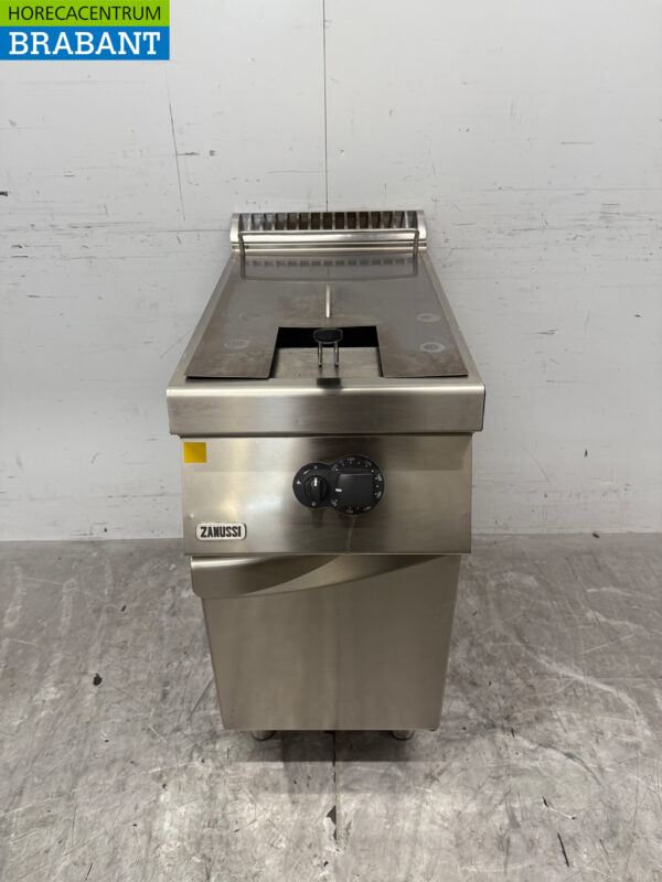 Edelstahl Zanussi Friteuse 15 Liter Erdgas Catering