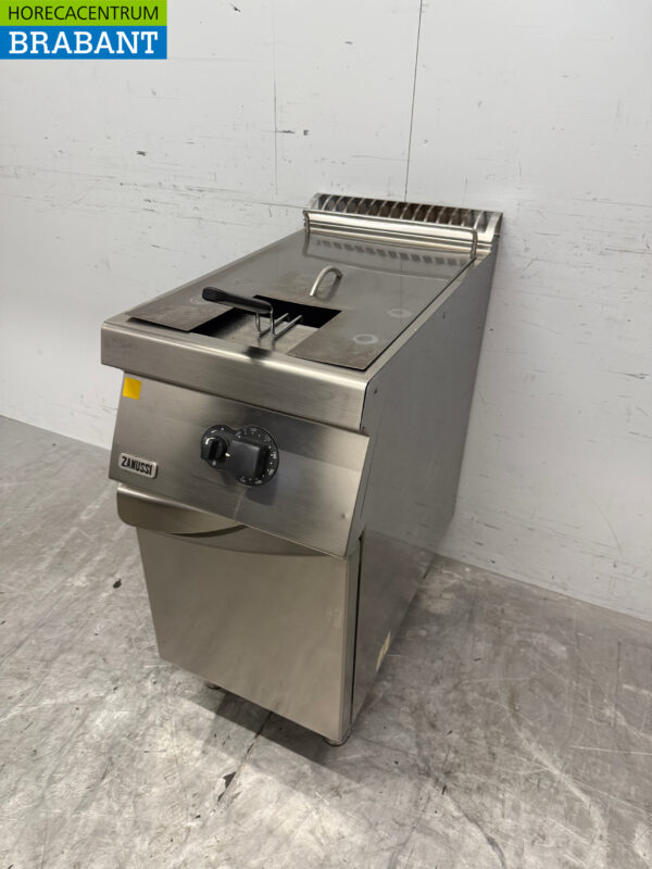 Edelstahl Zanussi Friteuse 15 Liter Erdgas Catering – Bild 2