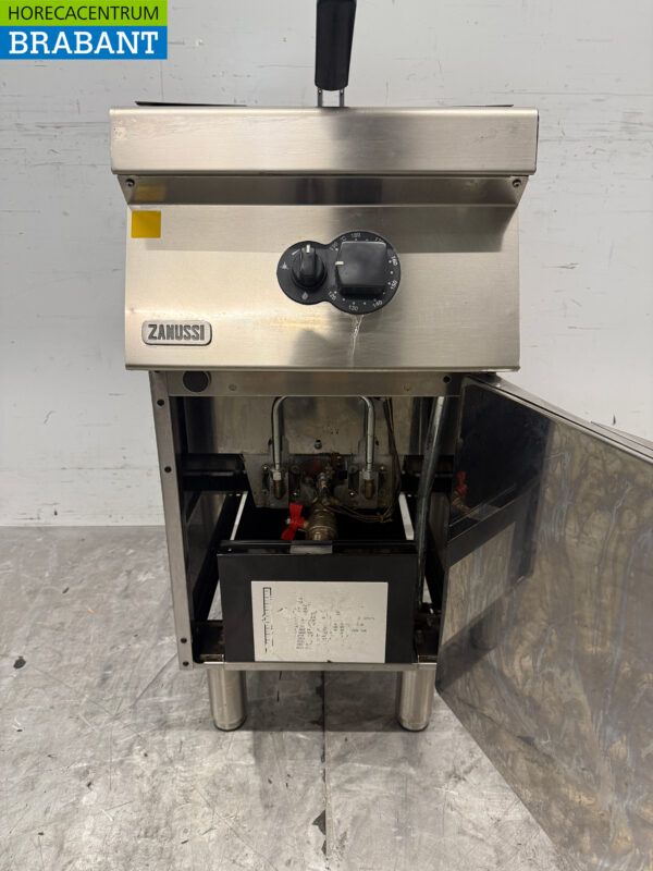 Edelstahl Zanussi Friteuse 15 Liter Erdgas Catering – Bild 5