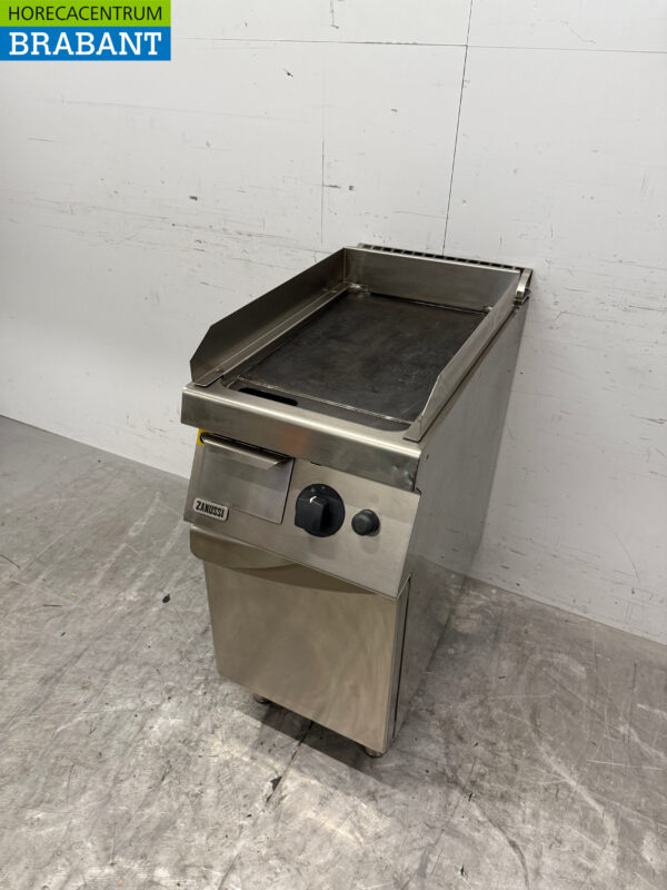 Edelstahl Zanussi Griddle 40 cm Erdgas Horeca – Bild 2