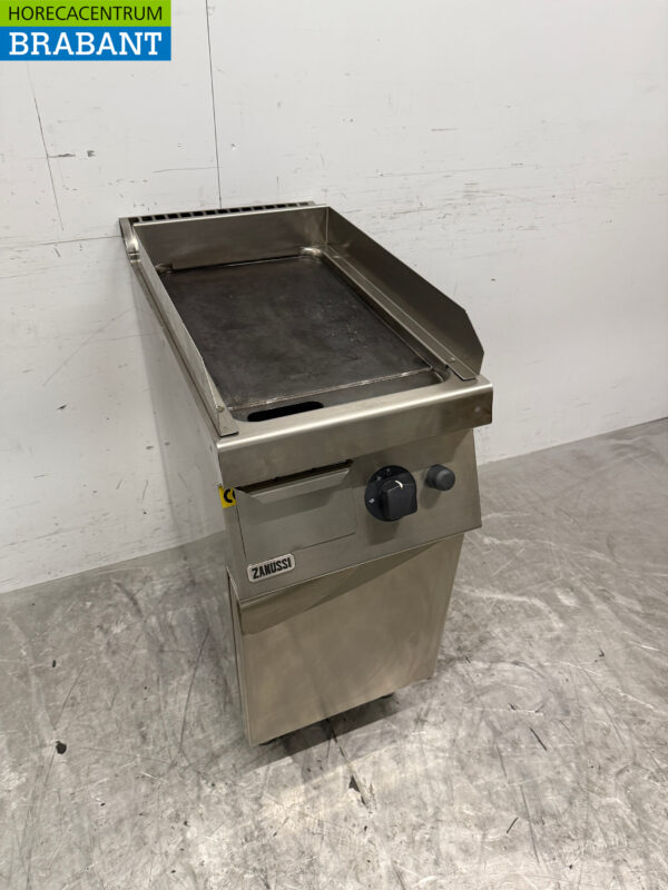 Edelstahl Zanussi Griddle 40 cm Erdgas Horeca – Bild 3