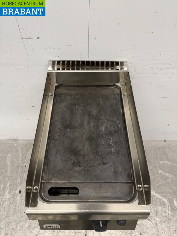 Edelstahl Zanussi Griddle 40 cm Erdgas Horeca – Bild 4