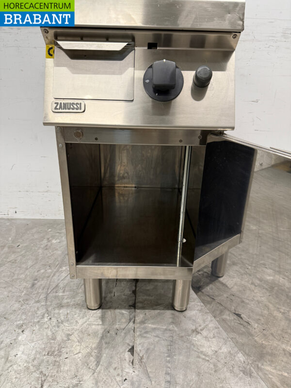 Edelstahl Zanussi Griddle 40 cm Erdgas Horeca – Bild 5