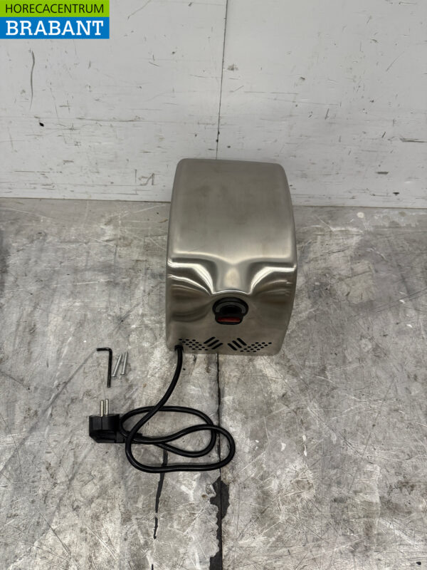 Combisteel Automatischer Händetrockner aus Edelstahl Händetrockner 1350 Watt 230V Horeca