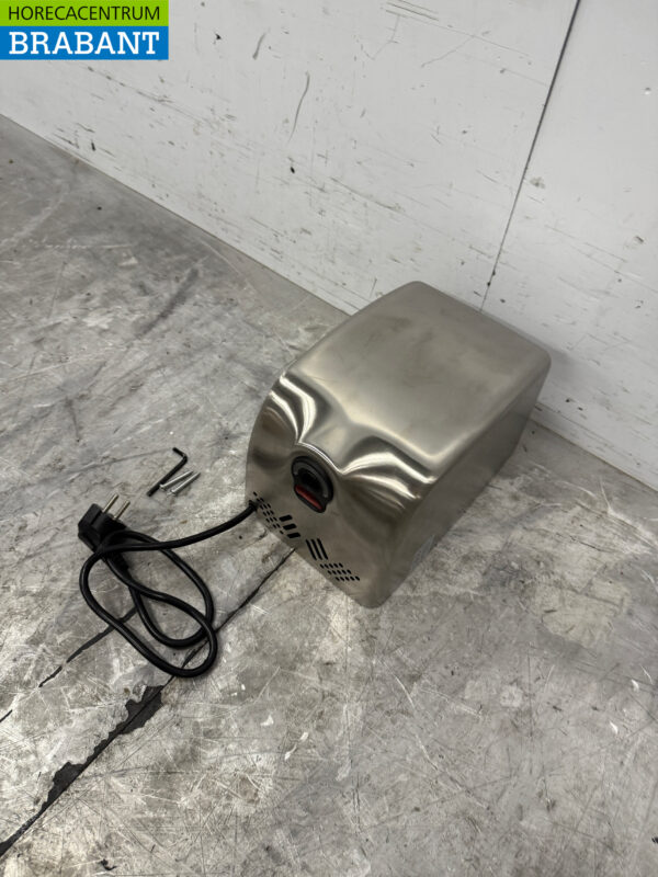 Combisteel Automatischer Händetrockner aus Edelstahl Händetrockner 1350 Watt 230V Horeca – Bild 2