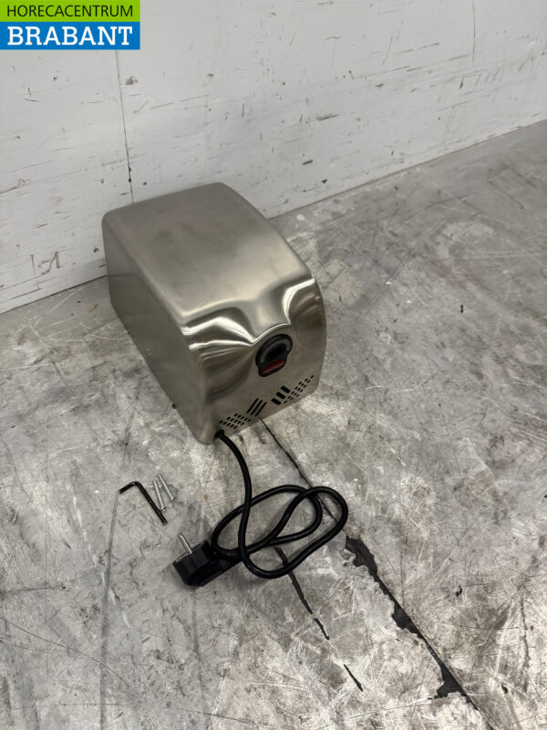 Combisteel Automatischer Händetrockner aus Edelstahl Händetrockner 1350 Watt 230V Horeca – Bild 3