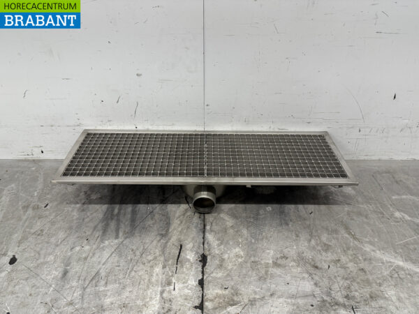Combisteel Bodenablauf aus Edelstahl 92,5 x 30 x 14 cm Horeca