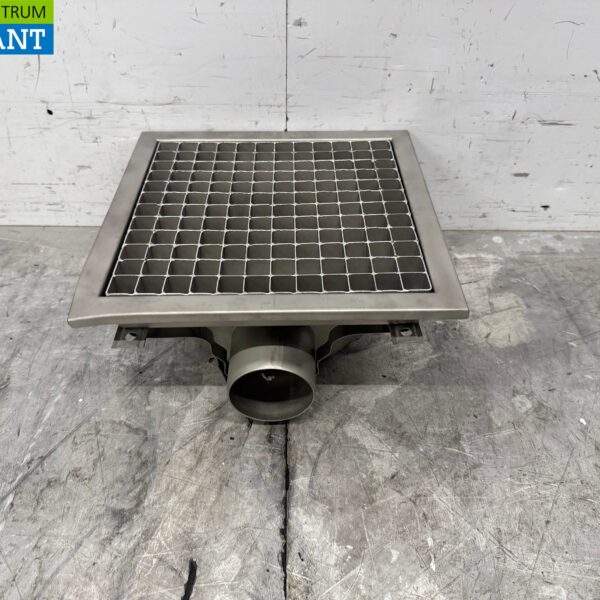 Combisteel Bodenablauf aus Edelstahl 30 x 30 x 14 cm Horeca