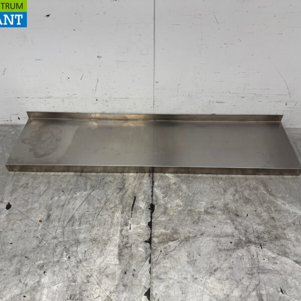 Wandregal aus Edelstahl 120 x 30 cm Catering