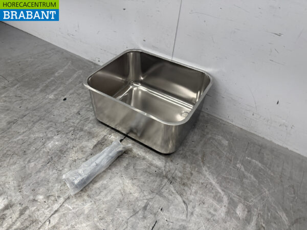 Edelstahl Combisteel Spüle 60 x 50 x 28 cm Horeca – Bild 2