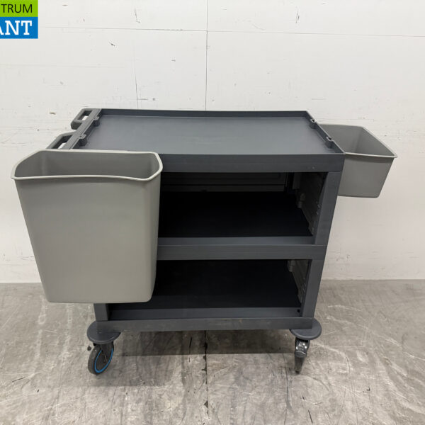 Servierwagen aus Kunststoff 3 Etagen 123 cm Horeca