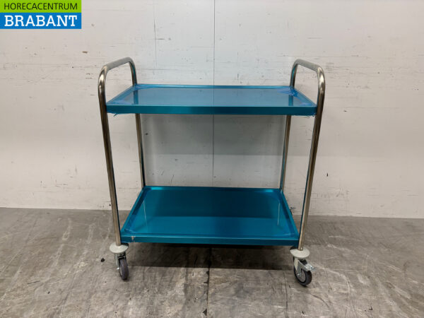 Combisteel Servierwagen aus Edelstahl 84,5 cm Horeca