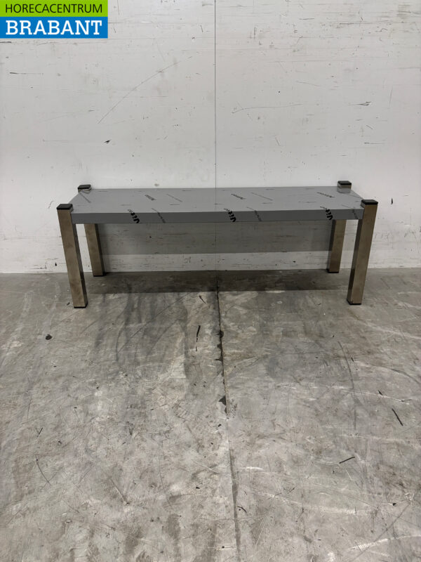 Edelstahl Etagere Brücke 100 x 30 x 36 cm Catering